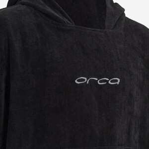 2024 Orca Baumwolle Vernderung Robe / Poncho NAZ1 - Black